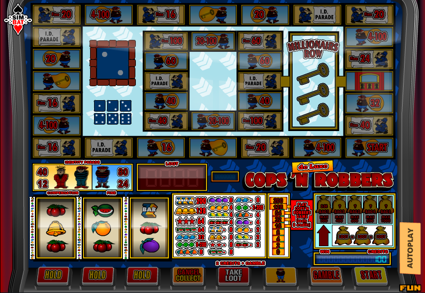 Cops'n Robbers de Luxe Gokkast