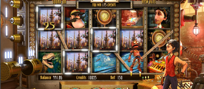 The Curious Machine video slot